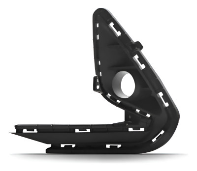 Moldura / Acabamento Hb20 2020 2021 2022 Le Farol Auxiliar M Padrão Original Direito