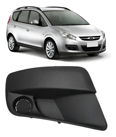 Moldura Grade Farol Milha Jac J6 2010 2011 2012