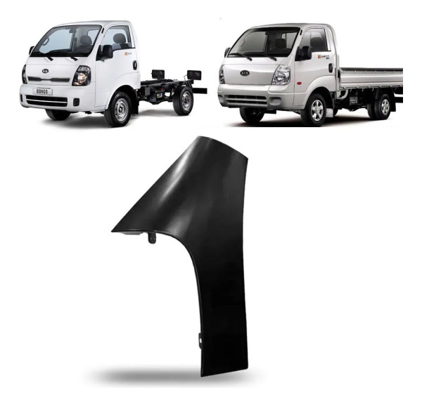 Moldura Paralama Dianteiro  Bongo K2500 Lado Esquerdo