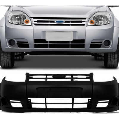 Parachoque Dianteiro  Ka 2008 09 10 2011 Liso Para Pintura Preto