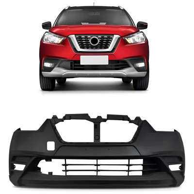 Parachoque Dianteiro Kicks 2016 2017 2018 2019 2020 2021 Preto