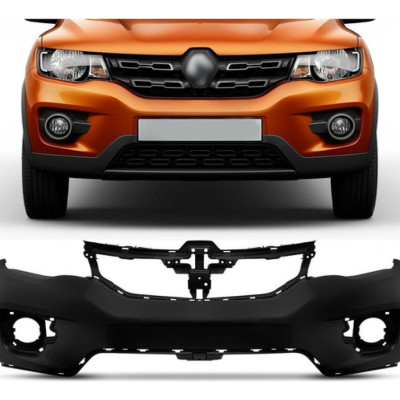 Parachoque Dianteiro  Kwid 2018 2019 2020 Superior Preto