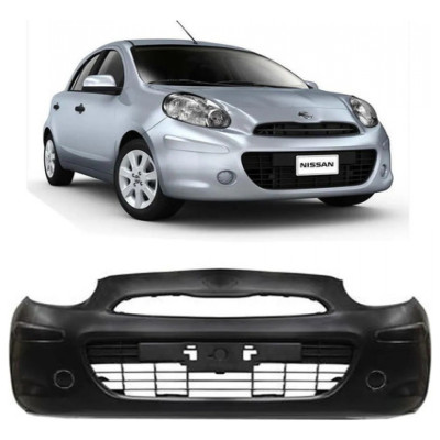 Parachoque Dianteiro March 2011 2012 2013 2014 Preto