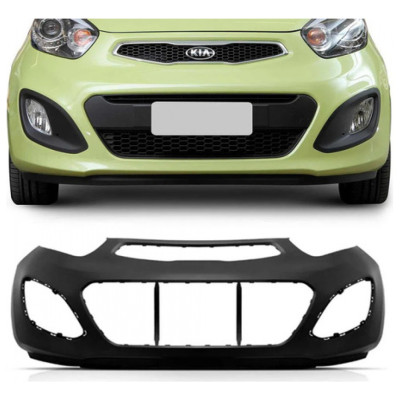 Parachoque Dianteiro Picanto 2012 2013 2014 Preto