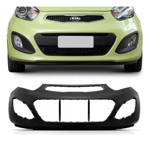 Parachoque Dianteiro Picanto 2012 2013 2014 Preto