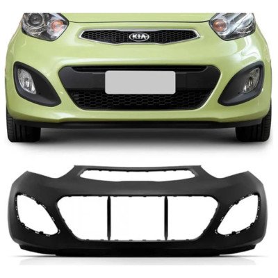 Parachoque Dianteiro Picanto 2012 2013 2014 Preto