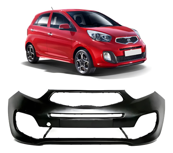 Parachoque Dianteiro Picanto 2014 2015 2016 Preto