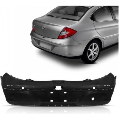 Parachoque Traseiro  Cielo Sedan 2009 Ao 2014 Novo