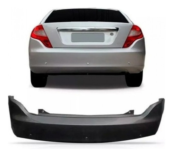 Parachoque Traseiro J3 Sedan Turin  2011 2012 