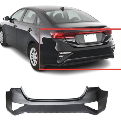 Parachoque Traseiro Superior Cerato 2020 2021 2022 2023 Preto
