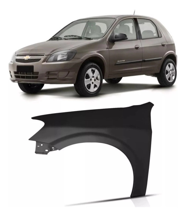 Paralama Celta 2007 2008 Ao 2012 Lado Esquerdo