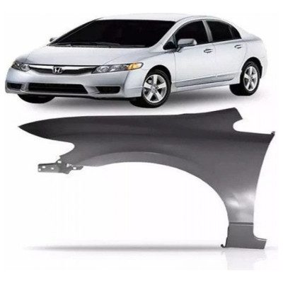Paralama Civic 2007 2008 2009 2010 Lado Esquerdo