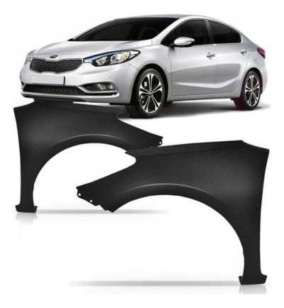 Paralama Dianteiro Cerato 2013 2014 2015 2016 Lado Esquerdo