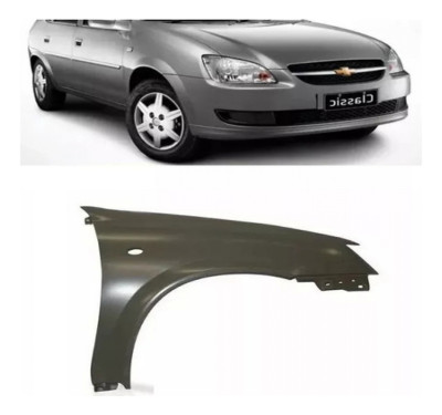 Paralama Dianteiro Corsa Classic 2011 2012 Lado Direito