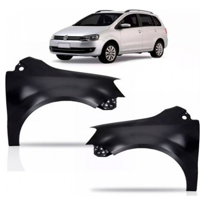 Paralama Dianteiro Fox Spacefox 2011 2012 2014 Lado Direito