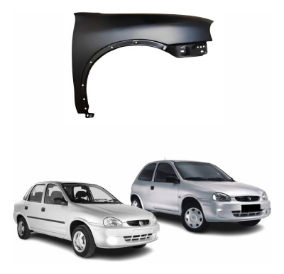 Paralama Dianteiro Gol Parati Saveiro G3  Lado Direito