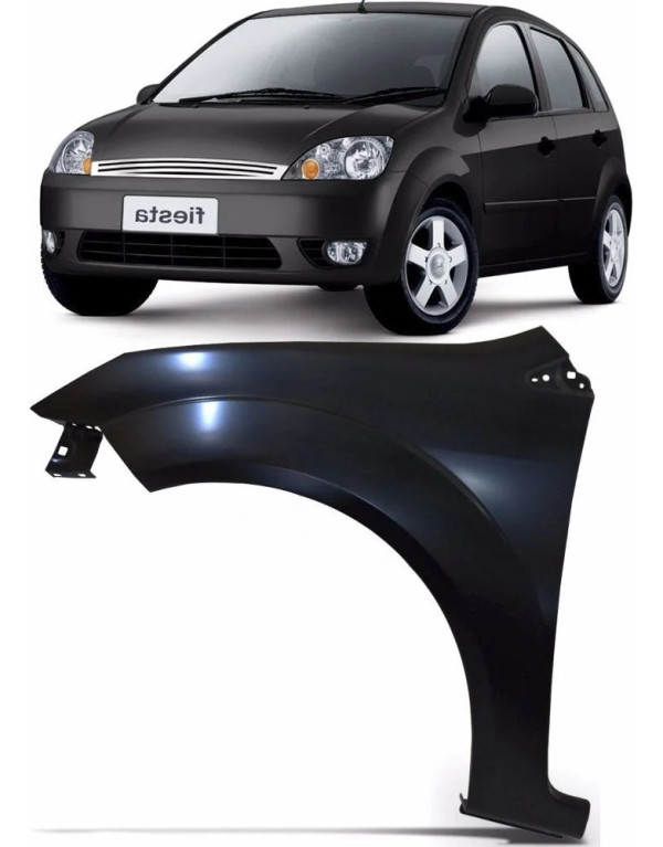 Paralama  Fiesta 2003 2004 2005 2006 2007 Lado Esquerdo