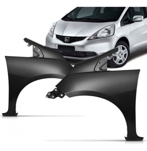 Paralama  Fit 2009 2010 2011 Sem Bocal Lado Direito