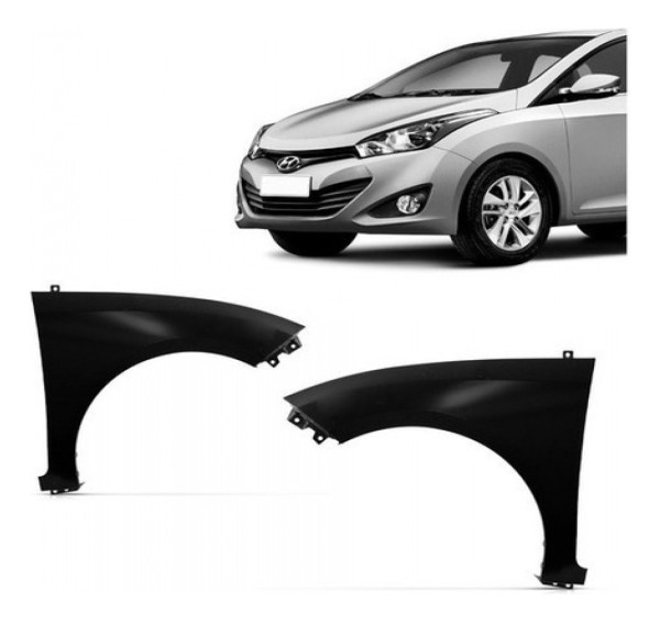 Paralama Hb20 2013 2014 2015 2017 2018 2019 Lado Direito