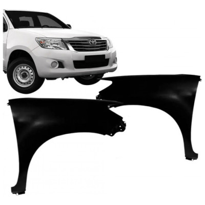 Paralama Hilux 2012 2013 2014 2015 Sem Furo Lado Direito