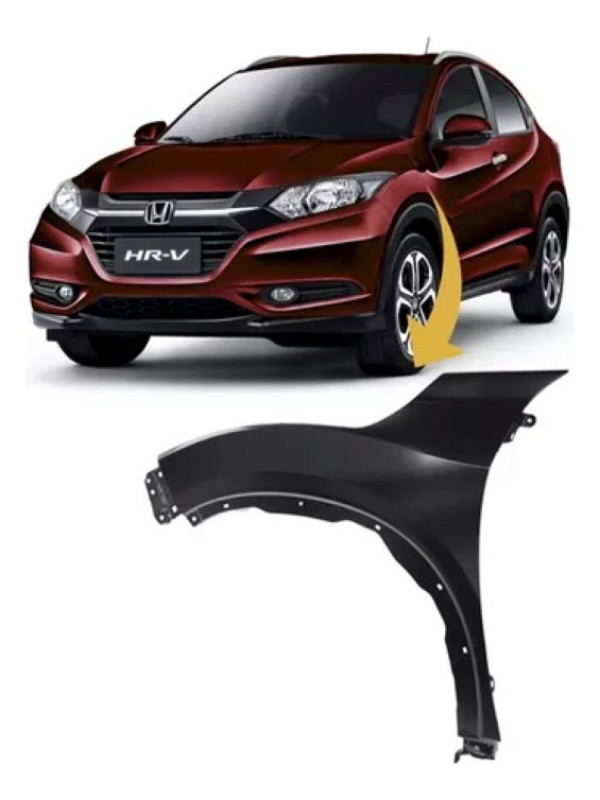 Paralama  Hrv 2016 2017 2018 Lado Esquerdo