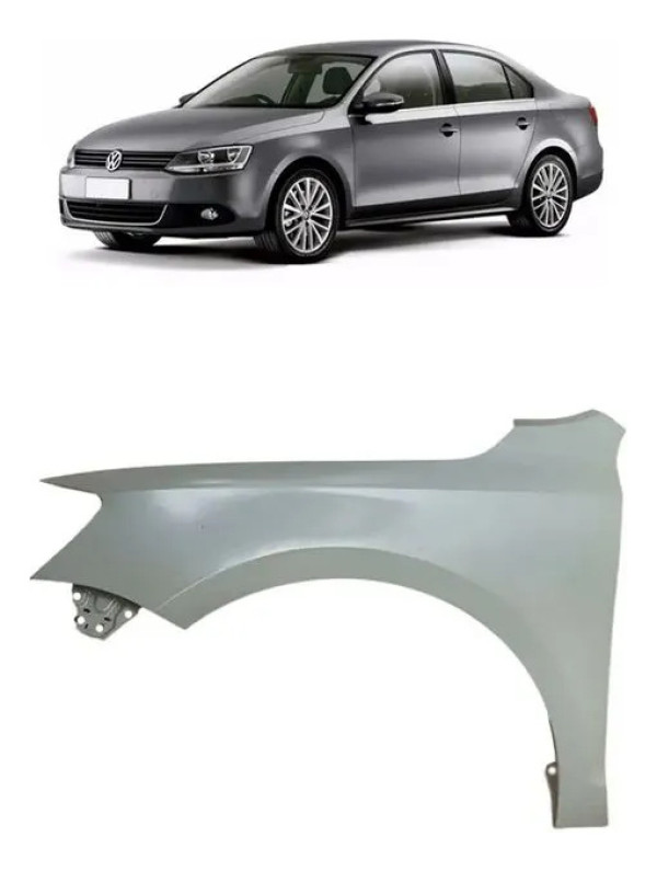 Paralama Jetta 2011 2012 2013 2014 2015 2016 2017 Esquerdo