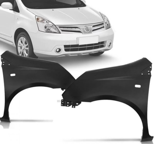 Paralama Livina 2010 2011 2012 2013 Lado Esquerdo