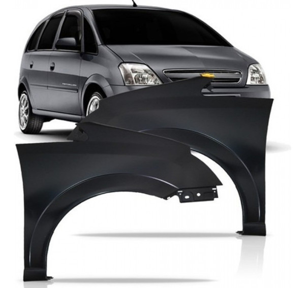 Paralama Meriva 2002 03 04 05 06 07 09 10 2012 Lado Esquerdo