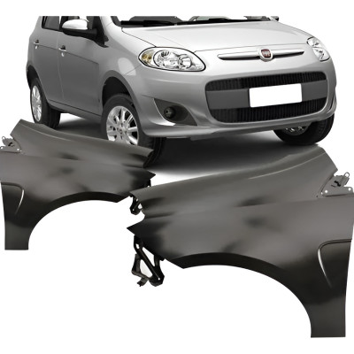 Paralama Palio Attractive 2012 13 14 15 16 2017 Lado Direito