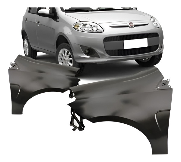 Paralama Palio Attractive 2012 13 14 15 16 2017 Lado Direito