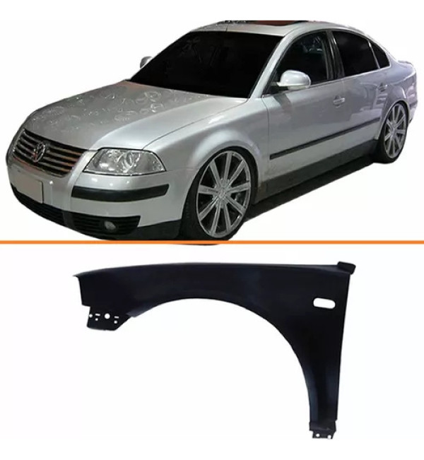 Paralama Passat Alemão 2001 2002 2003 04 2005  Lado Esquerdo
