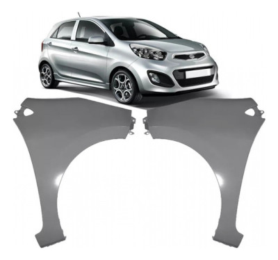 Paralama Picanto 2012 2013 2014 2015 2016 2017 Lado Direito