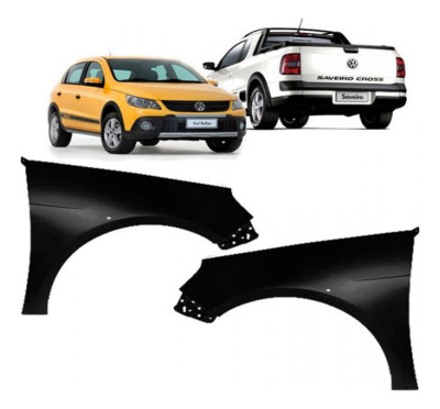 Paralama  Saveiro G5 Com Furo Para Moldura Lado Esquerdo