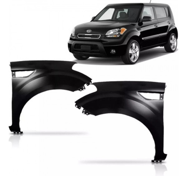 Paralama Soul 2010 2011 2012 Com Furo Lado Esquerdo