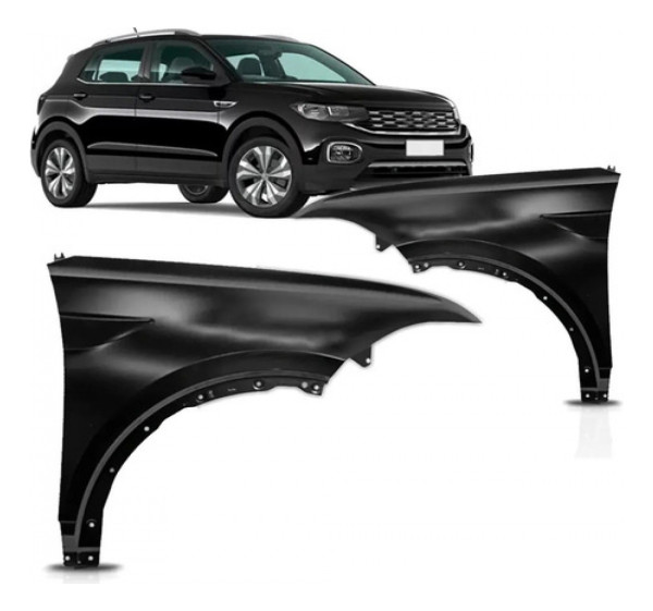 Paralama T-cross 2019 2020 2021 Lado Direito