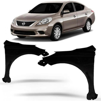 Paralama Versa 2011 2012 2013 2014 Lado Esquerdo Motorista