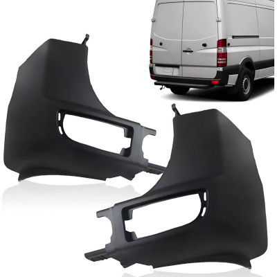 Ponteira Parachoque Traseiro Sprinter 2012 14 15 16 Ate 2019