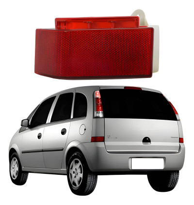 Refletor Meriva 2003 04 05 06 07 98 19 11 2012 Lado Esquerdo Original