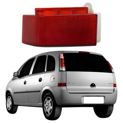 Refletor Meriva 2003 04 05 06 07 98 19 11 2012 Lado Esquerdo Original