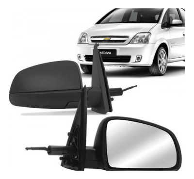 Retrovisor Meriva Com Comando Interno Lado Esquerdo