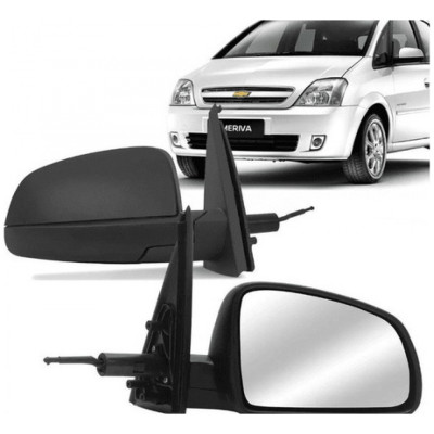 Retrovisor Meriva Com Comando Interno Lado Esquerdo